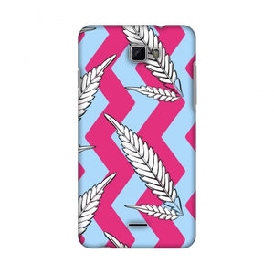 Along The Chevron - Blue And Bright Pink Slim Hard