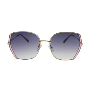 MQ Lola Sunglasses in Purple / Smoke