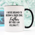 Dad Gifts From Daughters, Father Daughter Mug,