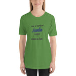 Short-Sleeve Unisex T-Shirt. Great Auntie!