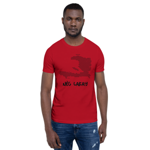 Short-Sleeve Unisex T-Shirt, Haitian Flag.