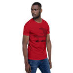 Short-Sleeve Unisex T-Shirt, Haitian Flag.