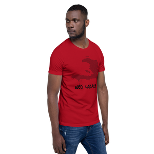 Short-Sleeve Unisex T-Shirt, Haitian Flag.