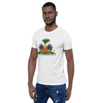 Short-Sleeve Unisex T-Shirt, Haitian Flag.