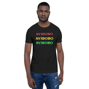 Unisex t-shirt. AYIBOBO