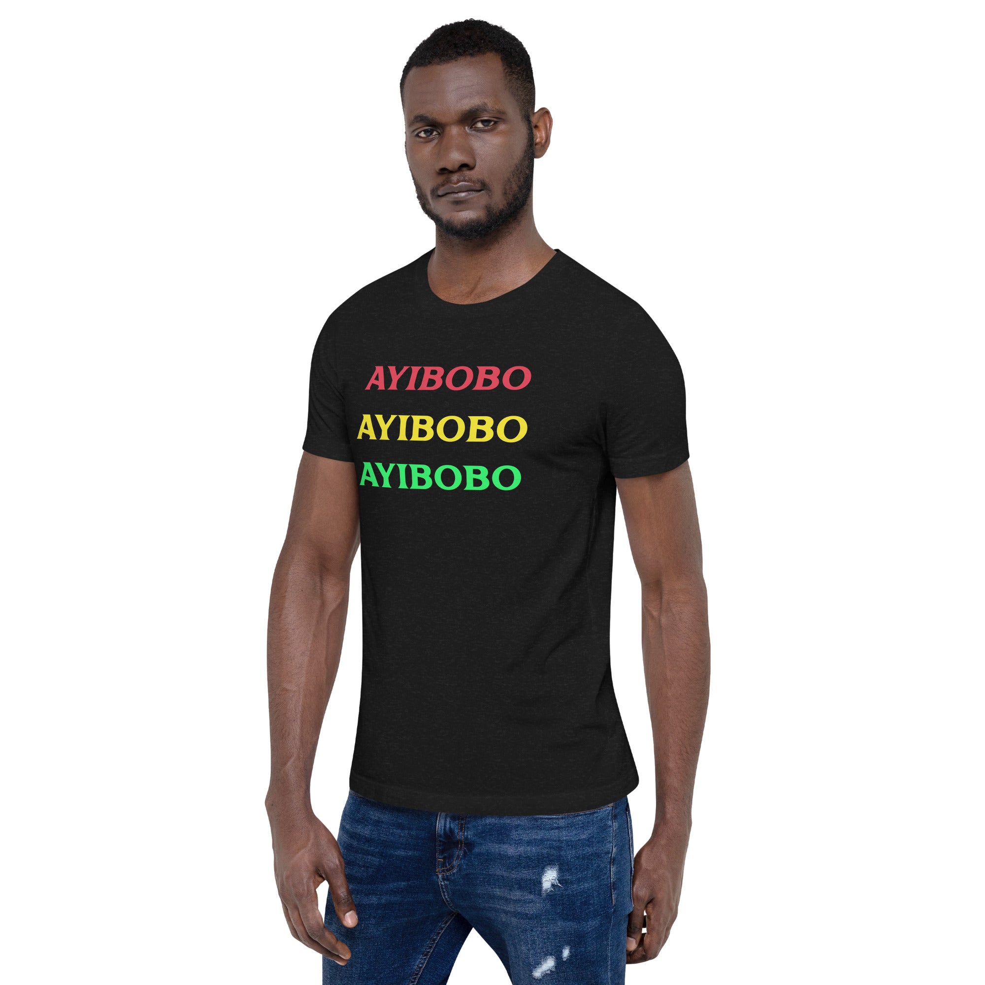 Unisex t-shirt. AYIBOBO