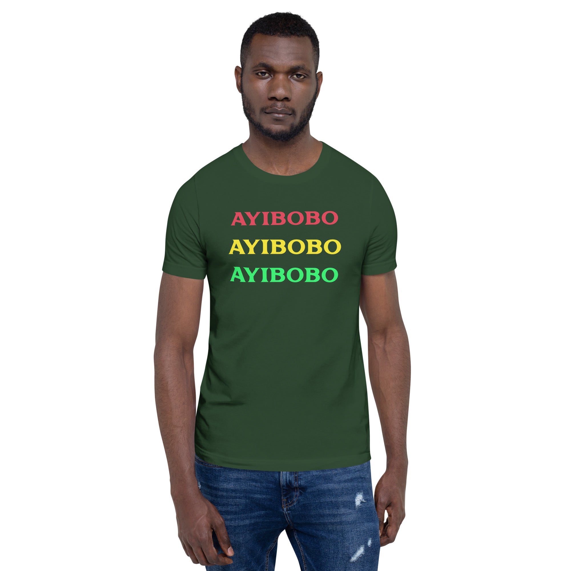 Unisex t-shirt. AYIBOBO