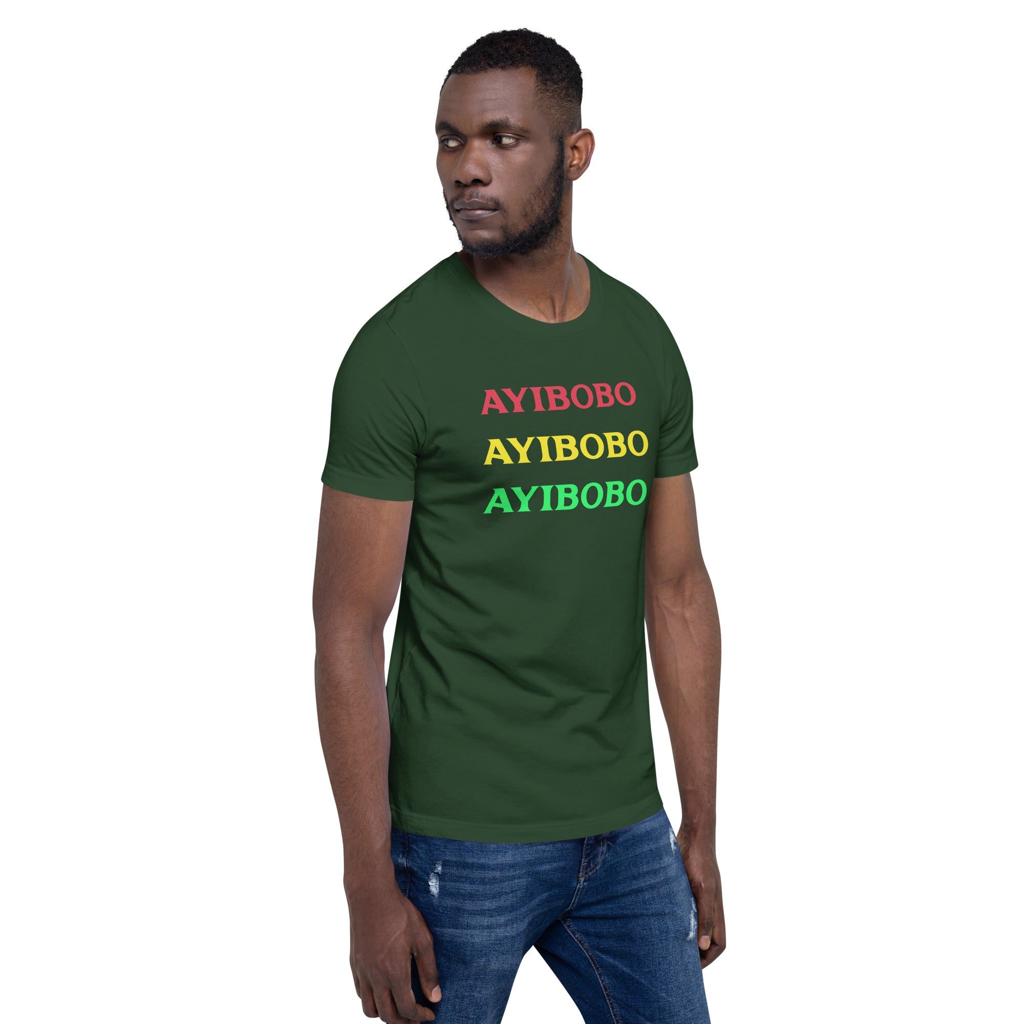 Unisex t-shirt. AYIBOBO