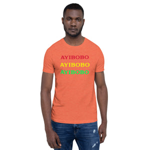 Unisex t-shirt. AYIBOBO