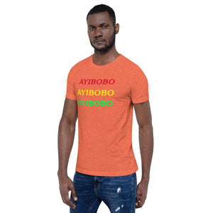 Unisex t-shirt. AYIBOBO