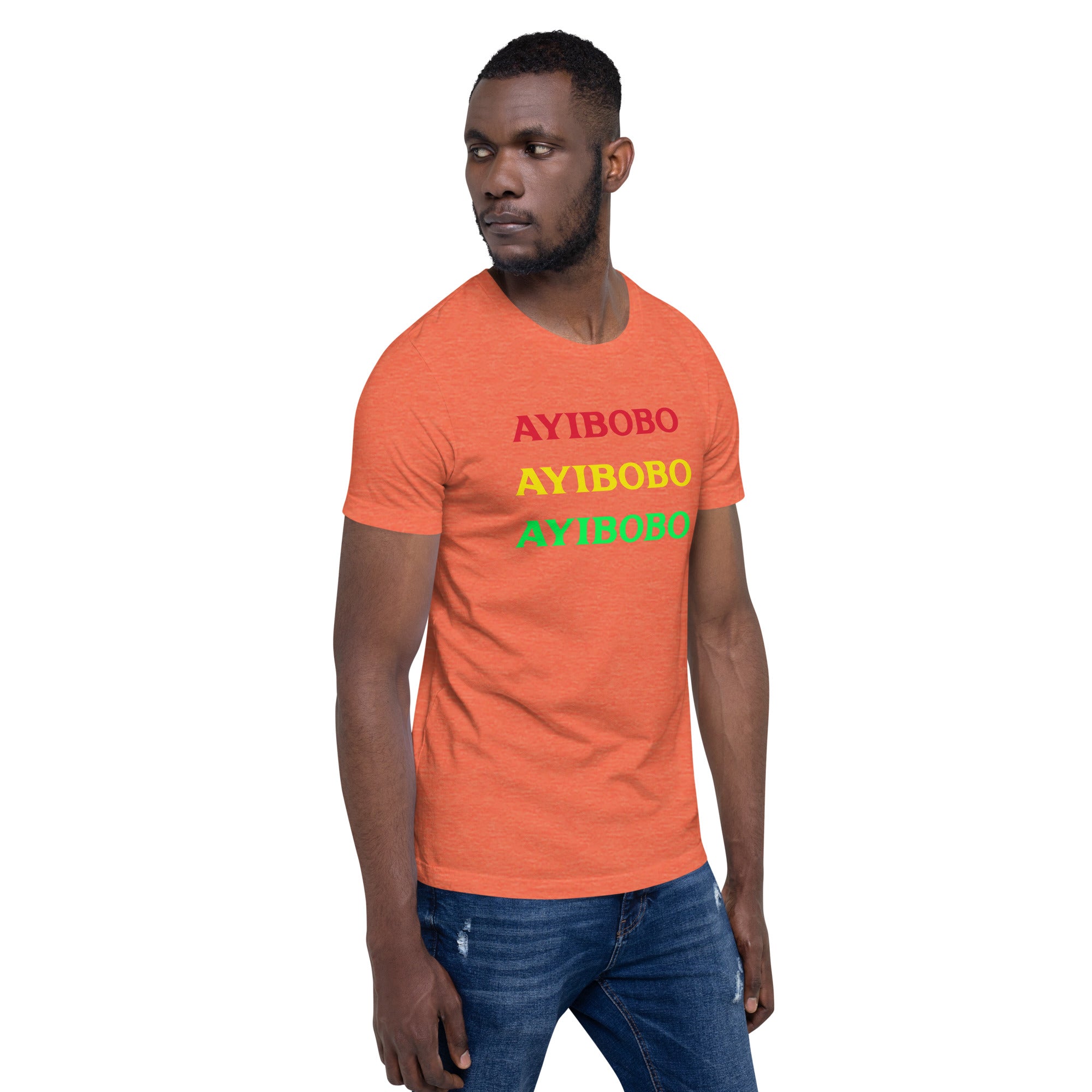 Unisex t-shirt. AYIBOBO