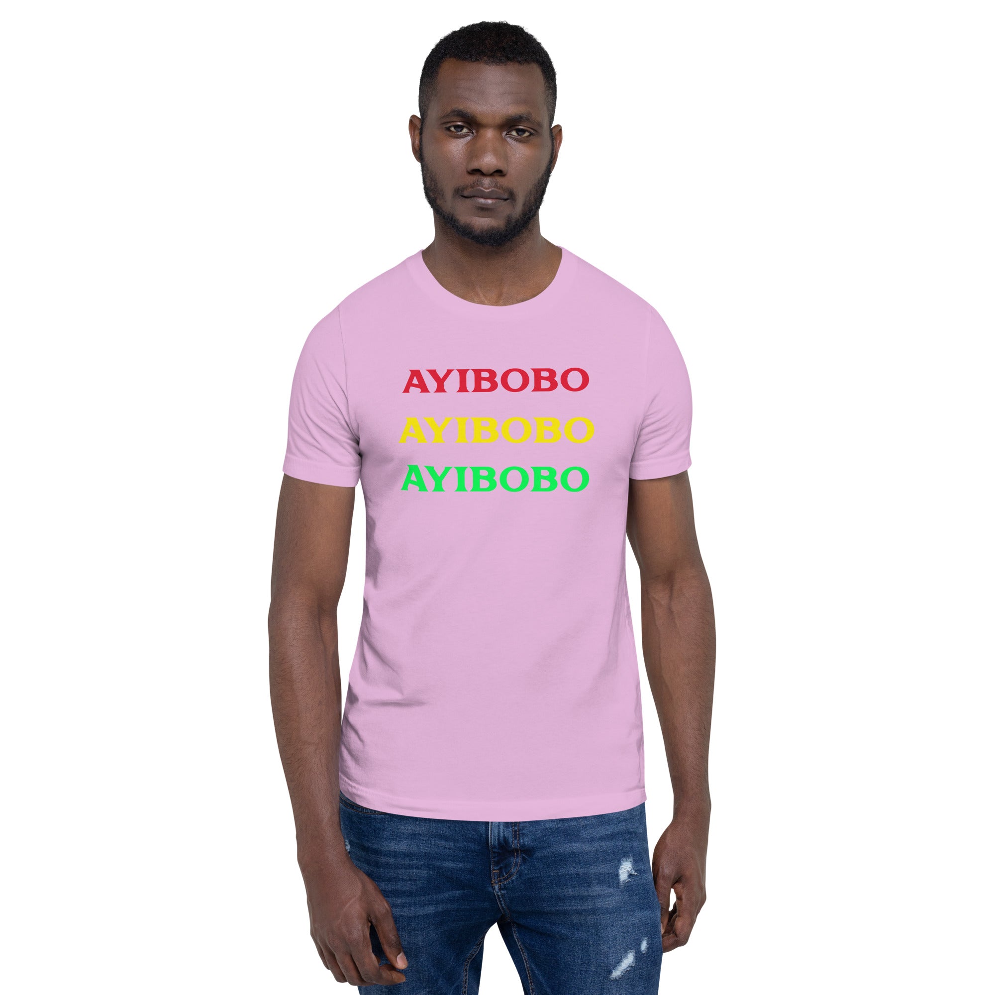 Unisex t-shirt. AYIBOBO