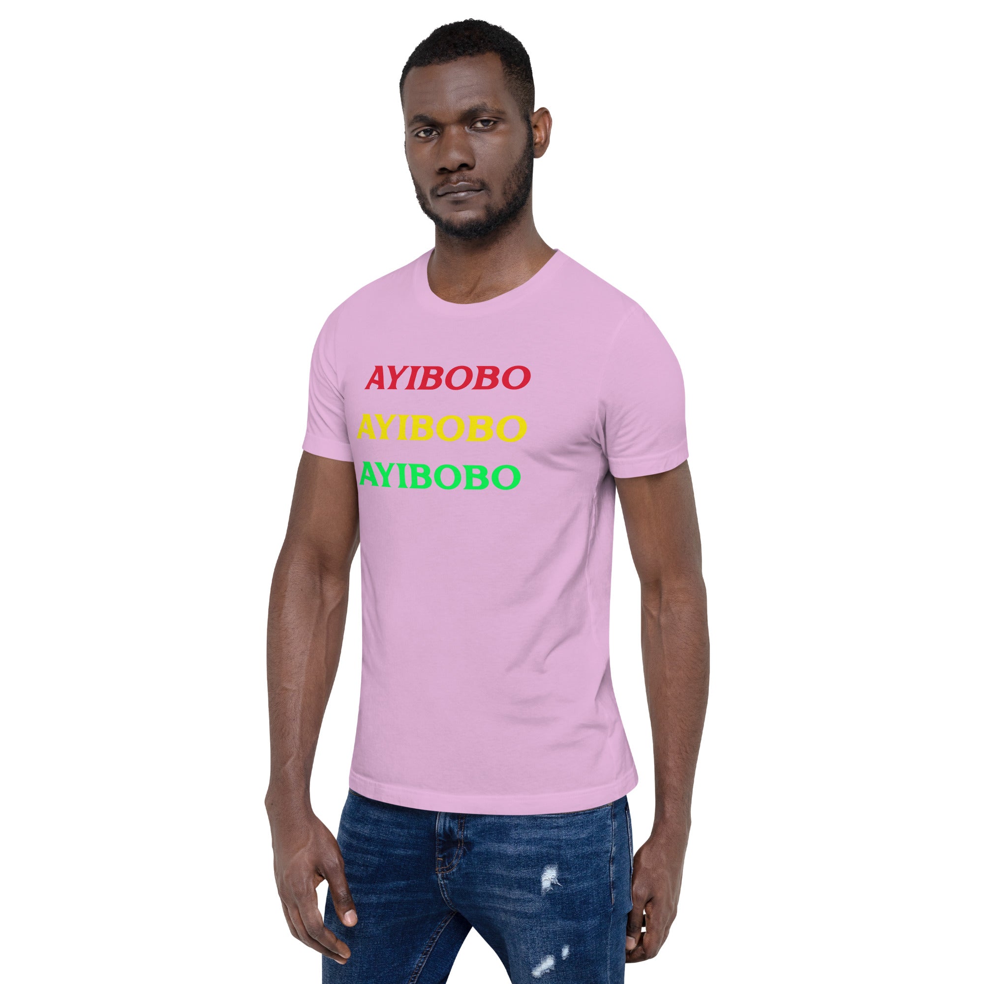 Unisex t-shirt. AYIBOBO