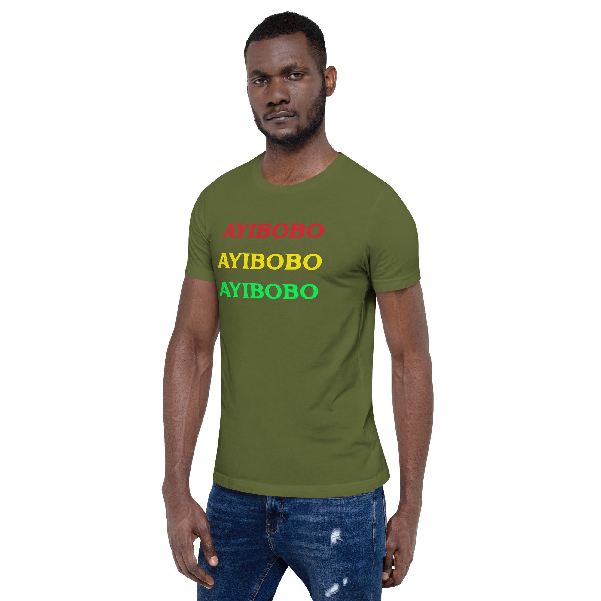 Unisex t-shirt. AYIBOBO