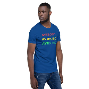 Unisex t-shirt. AYIBOBO