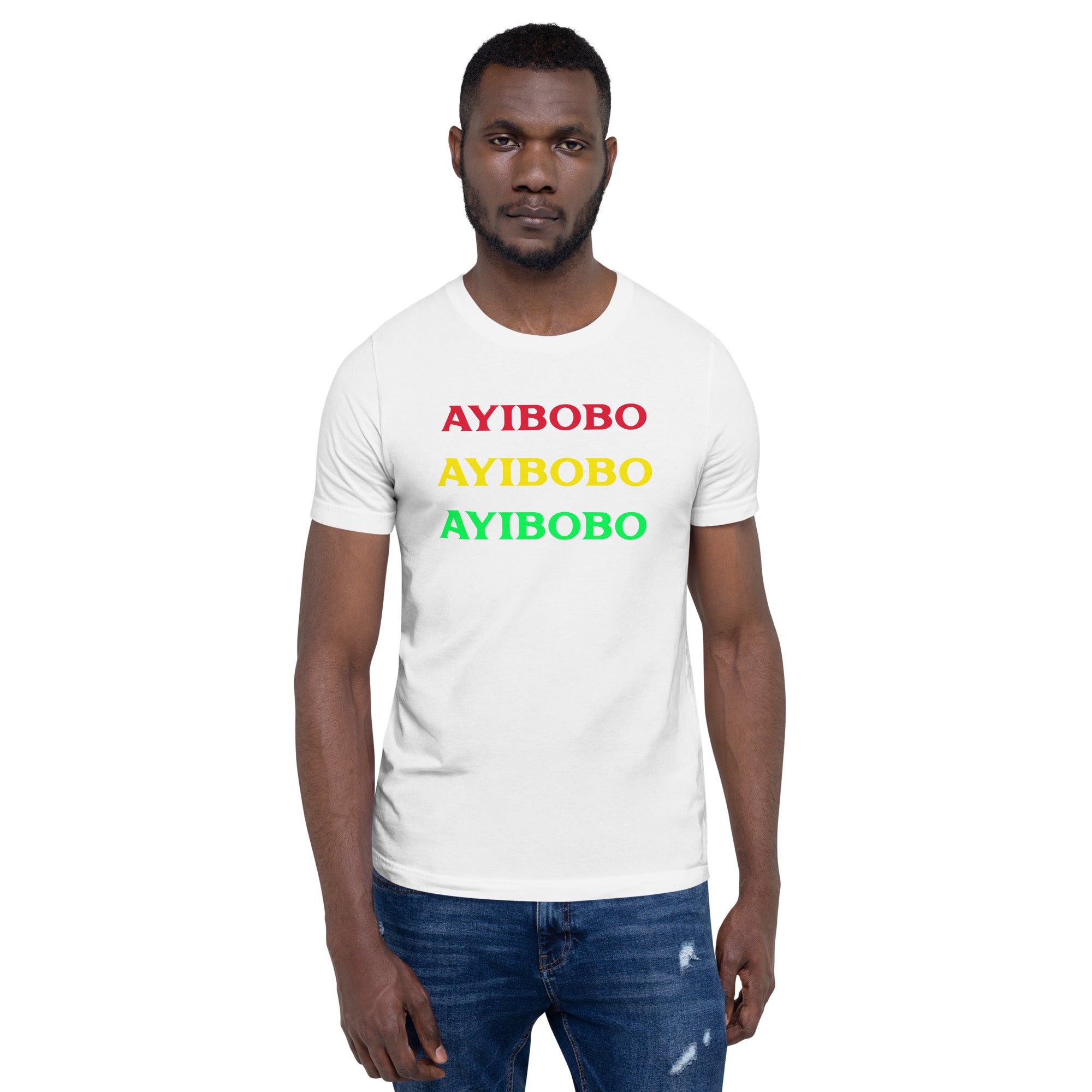 Unisex t-shirt. AYIBOBO