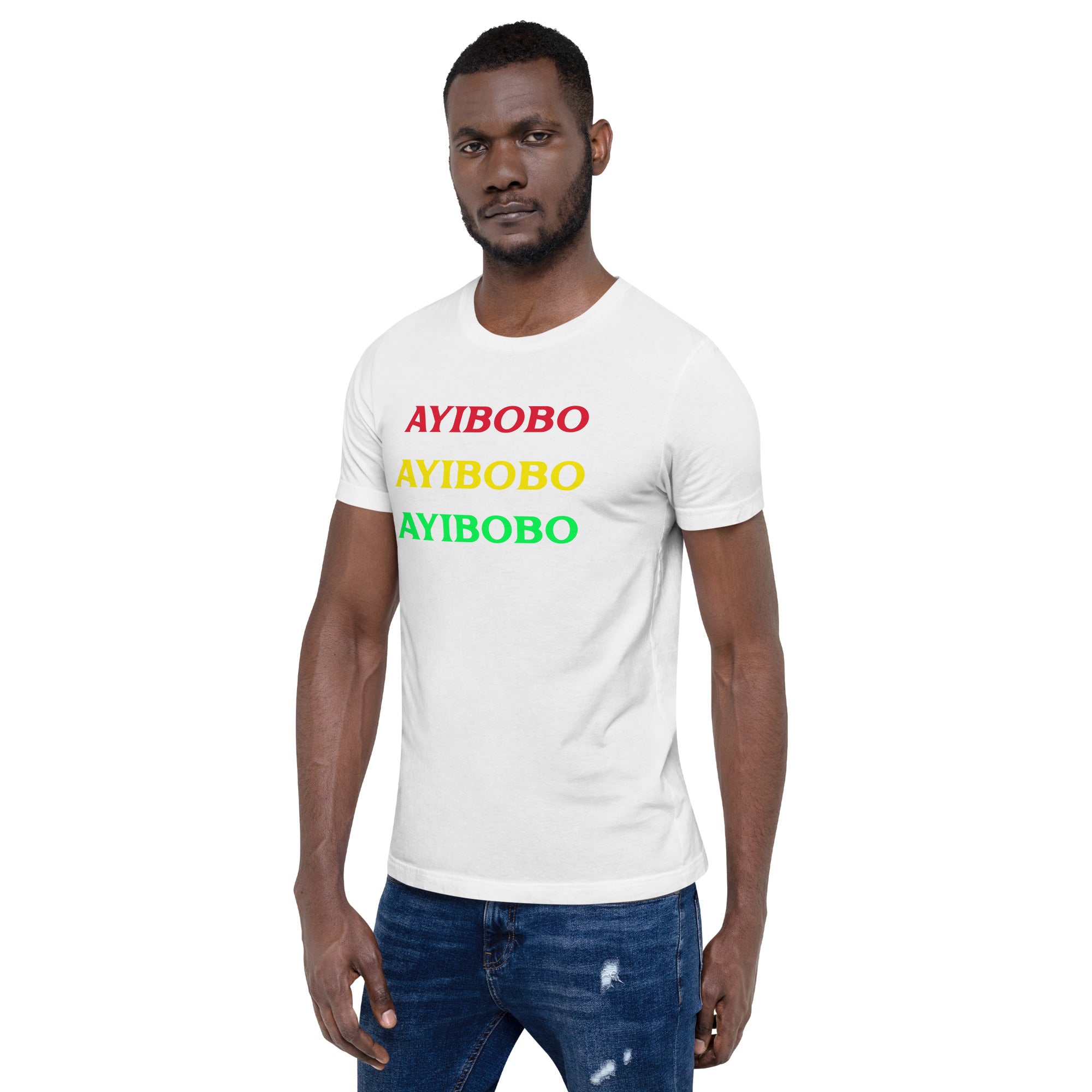 Unisex t-shirt. AYIBOBO