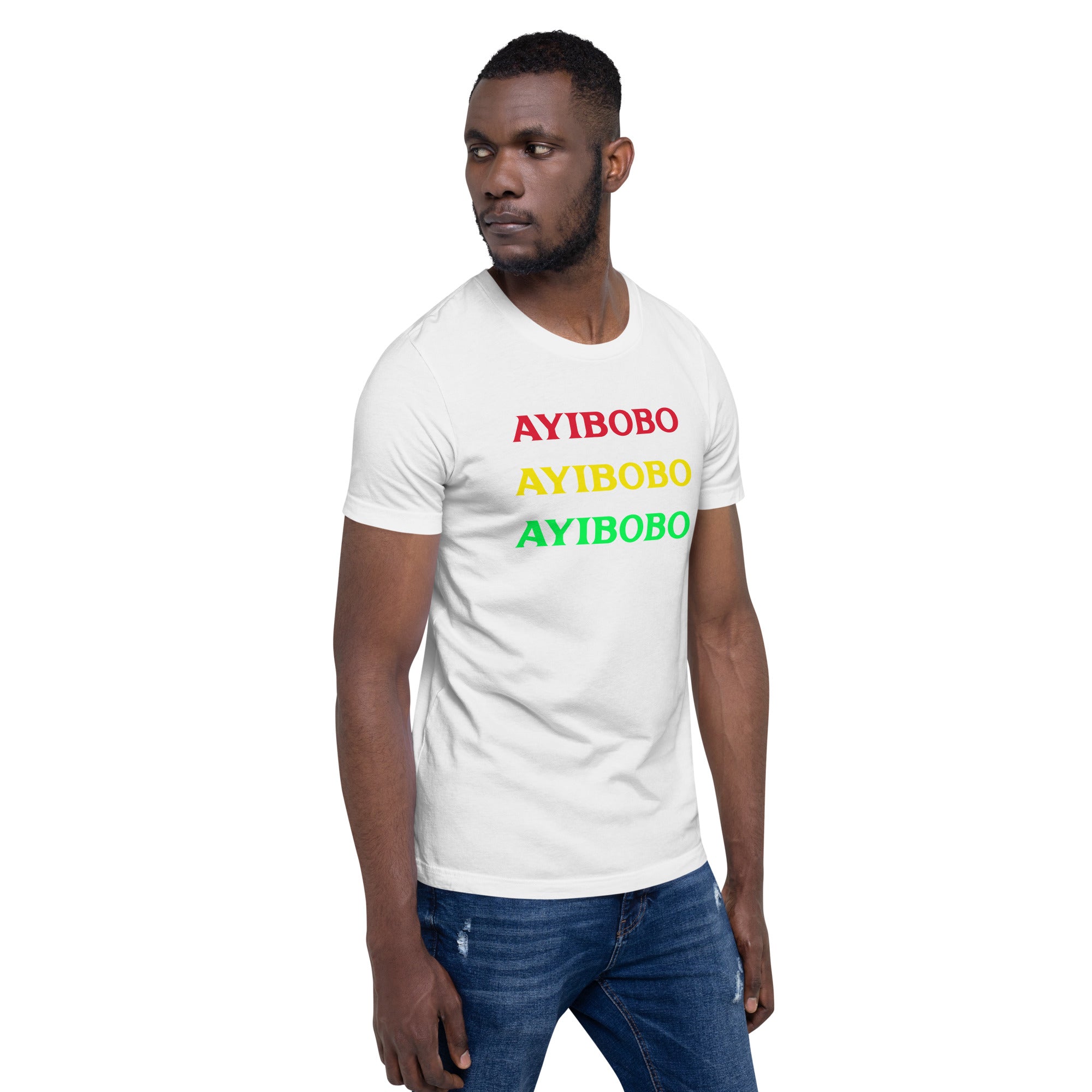 Unisex t-shirt. AYIBOBO